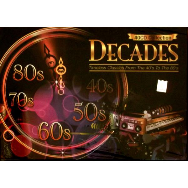 40CD Collection Decades - Timeless classics from the 40 's to the 80 's