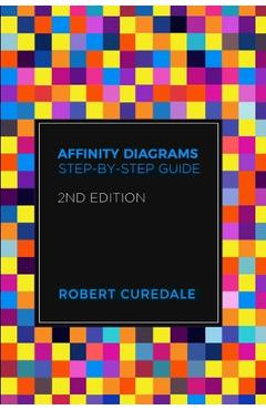 Coperta cărții 'Affinity Diagrams: Step-by-Step Guide 2nd Edition - Robert Curedale'