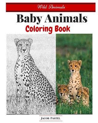 Baby Animals Coloring Book: Wild Animals Coloring Book ( Dover Coloring Books Animals ) - Jacob Pastel