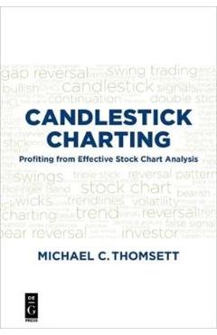 Coperta cărții 'Candlestick Charting: Profiting from Effective Stock Chart Analysis - Michael C. Thomsett'