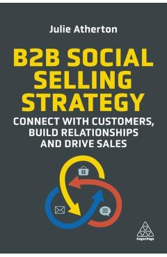 Coperta cărții 'B2B Social Selling Strategy: Connect with Customers, Build Relationships and Drive Sales - Julie Atherton'