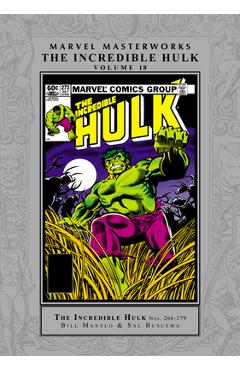 Coperta cărții 'Marvel Masterworks: The Incredible Hulk Vol. 18 - Bill Mantlo'