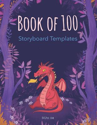 Coperta cărții 'Book of 100 Storyboard Templates - Matthew M. Davis'