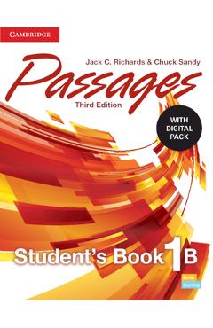 Coperta cărții 'Passages Level 1 Student's Book B with Digital Pack - Jack C. Richards'