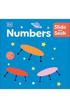 Coperta cărții 'Slide and Seek Numbers - Dk'