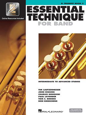 Essential Technique for Band with Eei - Intermediate to Advanced Studies - BB Trumpet (Book/Online Audio) - Hal Leonard Corp