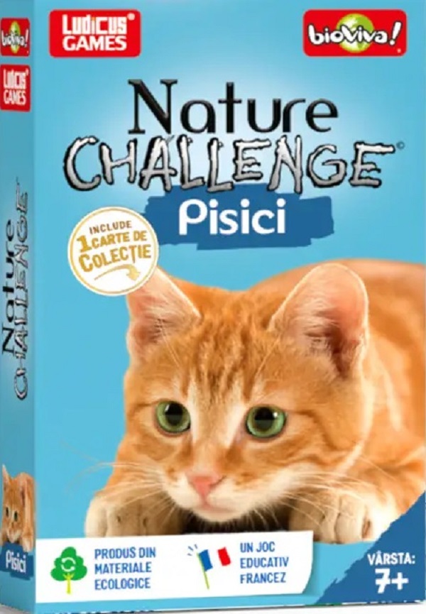 Joc educativ: Nature Challenge. Pisici