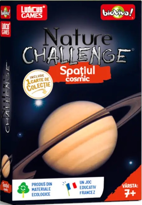 Joc educativ: Nature Challenge. Spatiul cosmic