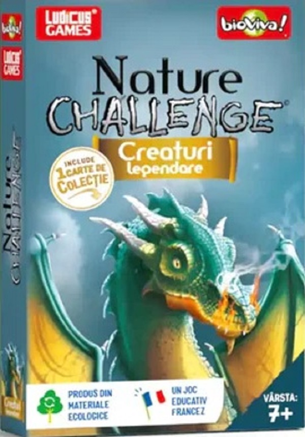 Joc educativ: Nature Challenge. Creaturi legendare