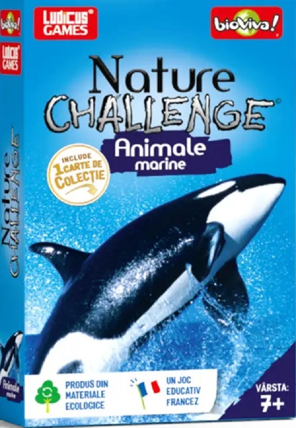 Joc educativ: Nature Challenge. Animale marine