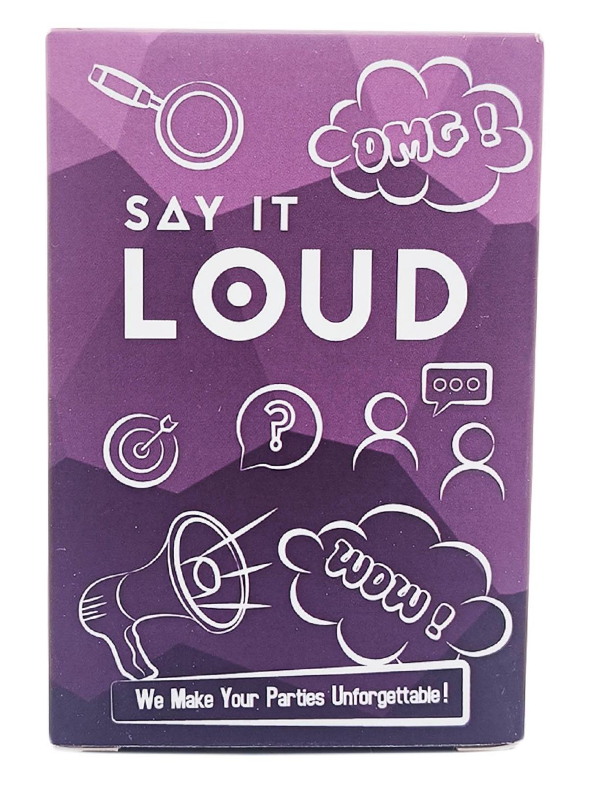 Joc de petrecere: Say It Loud