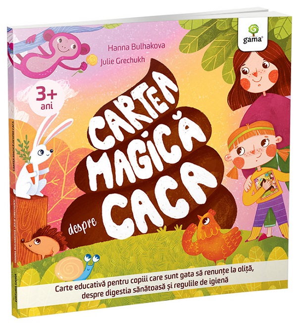 Cartea magica despre caca - Hanna Bulhakova, Julie Grechukh