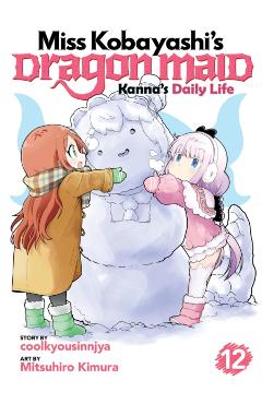 Coperta cărții 'Miss Kobayashi's Dragon Maid: Kanna's Daily Life Vol. 12 - Coolkyousinnjya'