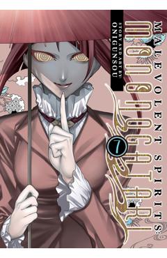 Coperta cărții 'Malevolent Spirits: Mononogatari Vol. 7 - Onigunsou'