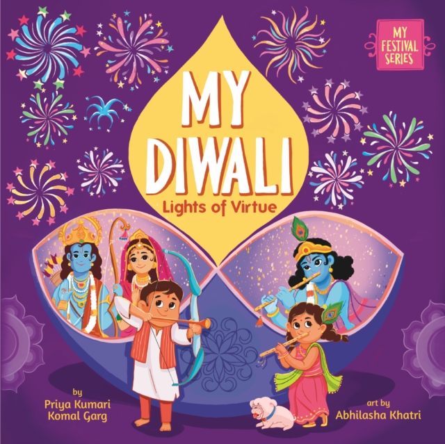Coperta cărții 'My Diwali: Lights of Virtue - Priya Kumari'