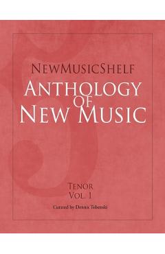 Coperta cărții 'NewMusicShelf Anthology of New Music: Tenor, Vol. 1 - Libby Larsen'