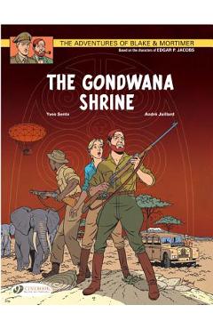 Coperta cărții 'The Gondwana Shrine - Andre Juillard'