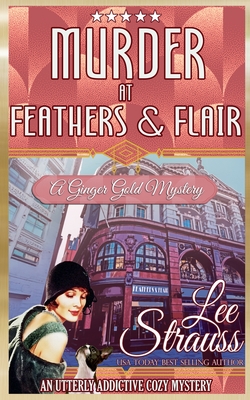 Coperta cărții 'Murder at Feathers & Flair - Lee Strauss'