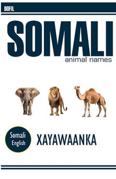 Coperta cărții 'Somali animal names with pictures - Hassan Dofil'