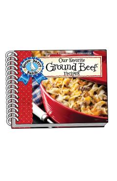 Coperta cărții 'Our Favorite Ground Beef Recipes, with Photo Cover - Gooseberry Patch'
