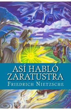Coperta cărții 'Así Habló Zaratustra - Friedrich Nietzsche'