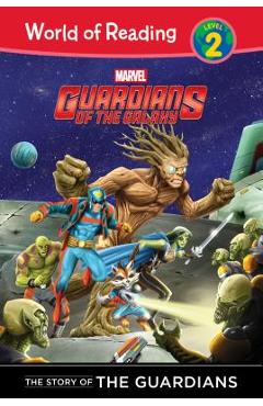 Coperta cărții 'Guardians of the Galaxy: The Story of the Guardians - Tomas Palacios'