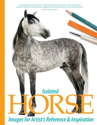 Coperta cărții 'Isolated Horse Images for Artist's Reference and Inspiration - Sarah Tregay'