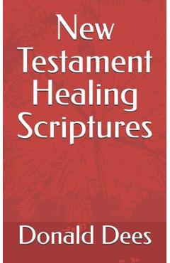 Coperta cărții 'New Testament Healing Scriptures - Donald Dees'