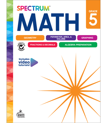 Spectrum Math Workbook, Grade 5 - Spectrum