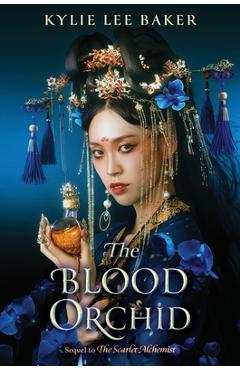 Coperta cărții 'The Blood Orchid - Kylie Lee Baker'