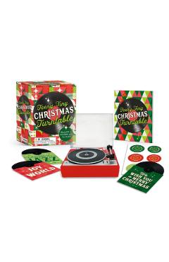 Poza produsului Teeny-Tiny Christmas Turntable: Includes 3 Holiday Lps to Play! - Matt Shiverdecker