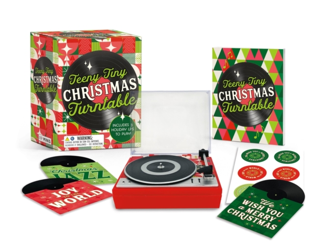 Teeny-Tiny Christmas Turntable: Includes 3 Holiday Lps to Play! - Matt Shiverdecker