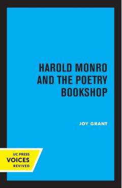 Poza produsului Harold Monro and the Poetry Bookshop - Joy Grant