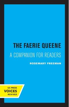 Poza produsului The Faerie Queene: A Companion for Readers - Rosemary Freeman