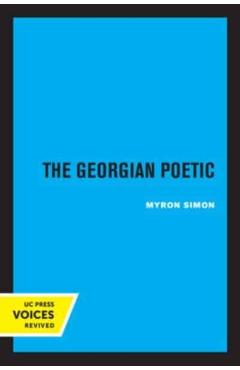 Poza produsului The Georgian Poetic - Myron Simon