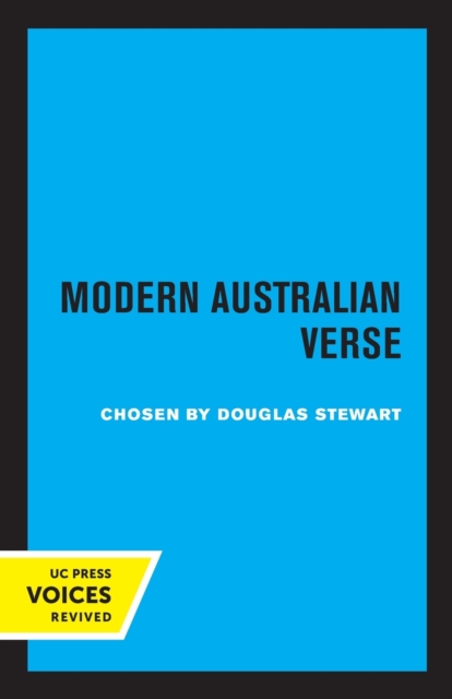 Modern Australian Verse - Douglas Stewart