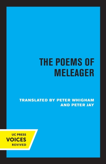 The Poems of Meleager - Peter Whigham