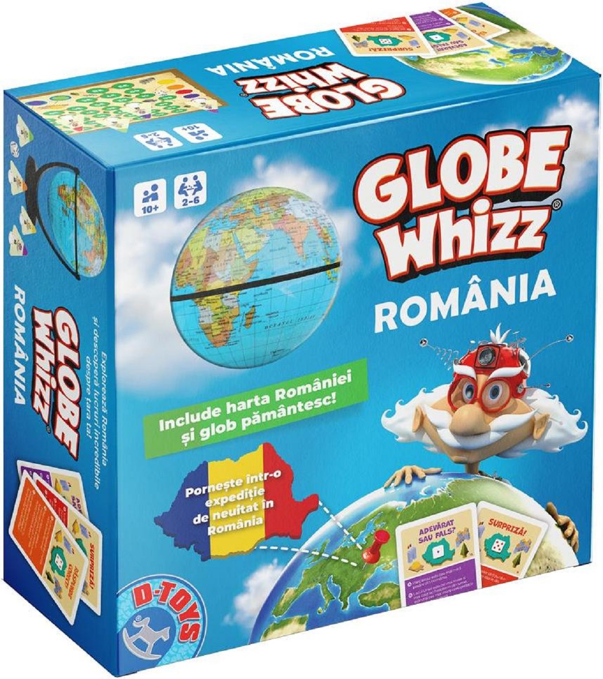 Joc de societate: Globe Whizz. Romania