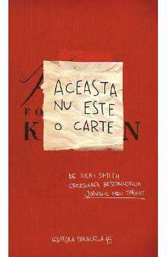 Coperta cărții 'Aceasta nu este o carte - Keri Smith'