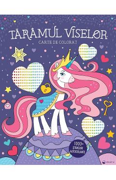 Coperta cărții 'Tărâmul viselor. Carte de colorat'