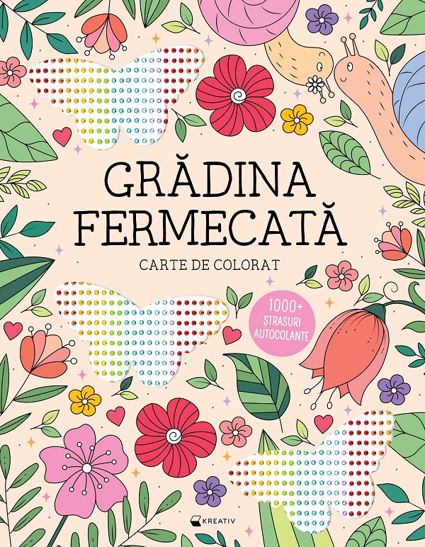 Gradina fermecata. Carte de colorat