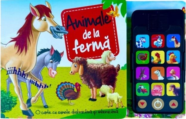 Carte cu sunete. Animale de la ferma