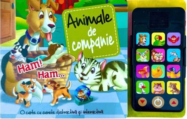 Carte cu sunete. Animale de companie