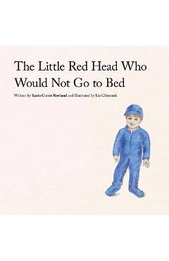 Coperta cărții 'The Little Red Head Who Would Not Go to Bed - Karin Currie Rowland'