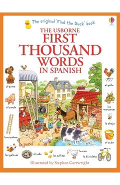 Poza produsului First Thousand Words in Spanish - Heather Amery