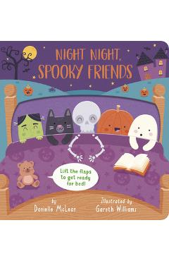 Night Night, Spooky Friends: A Halloween Lift-The-Flap Book