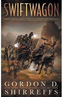 Coperta cărții 'Swiftwagon: A Western Novel - Gordon D. Shirreffs'
