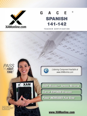 Coperta cărții 'Gace Spanish 141, 142 Teacher Certification Test Prep Study Guide - Sharon A. Wynne'