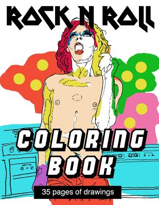 Rock n Roll Coloring Book - Robert House`