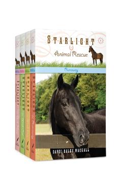 Coperta cărții 'Starlight Animal Rescue 4-Pack: Runaway / Mad Dog / Wild Cat / Dark Horse - Dandi Daley Mackall'